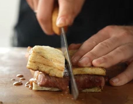 Wagyu Katsu Sandwich - The most expensive sandwich in the world – Wagyu Sauerland