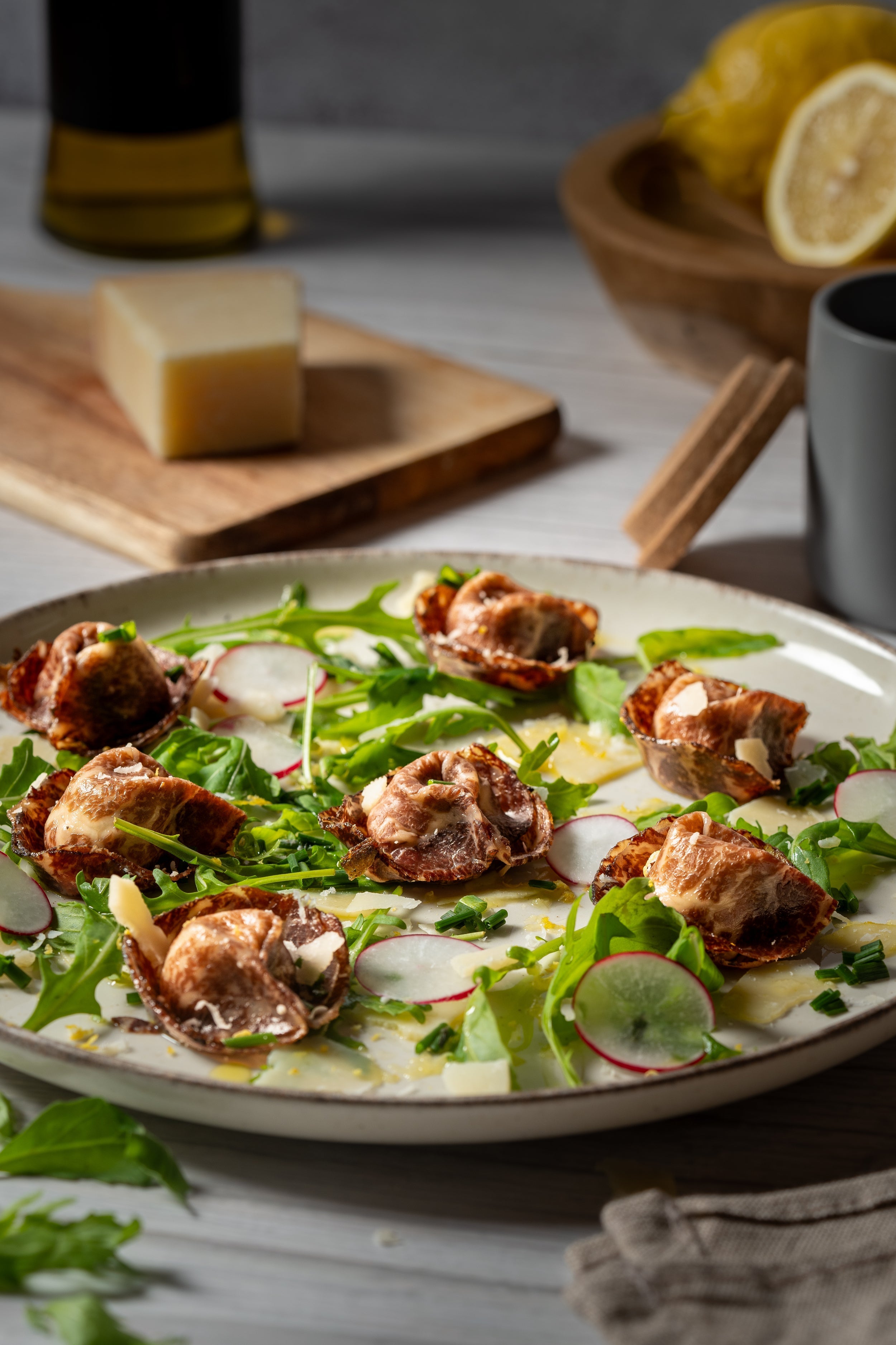 WAGYU BRESAOLA TORTELLINI
&ndash; Wagyu Sauerland