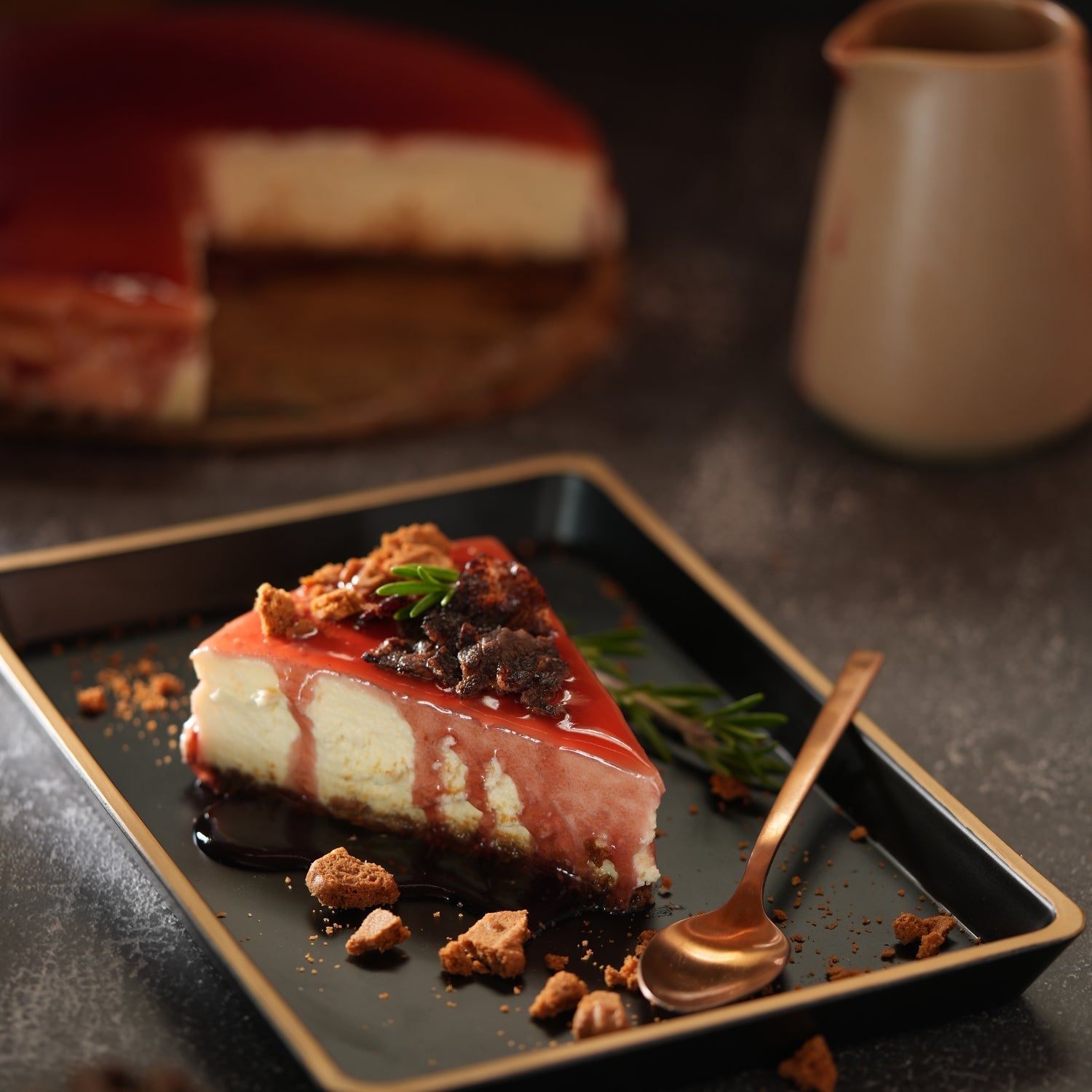 Cheesecake with Wagyu Bresaola - A unique taste experience – Wagyu Sauerland