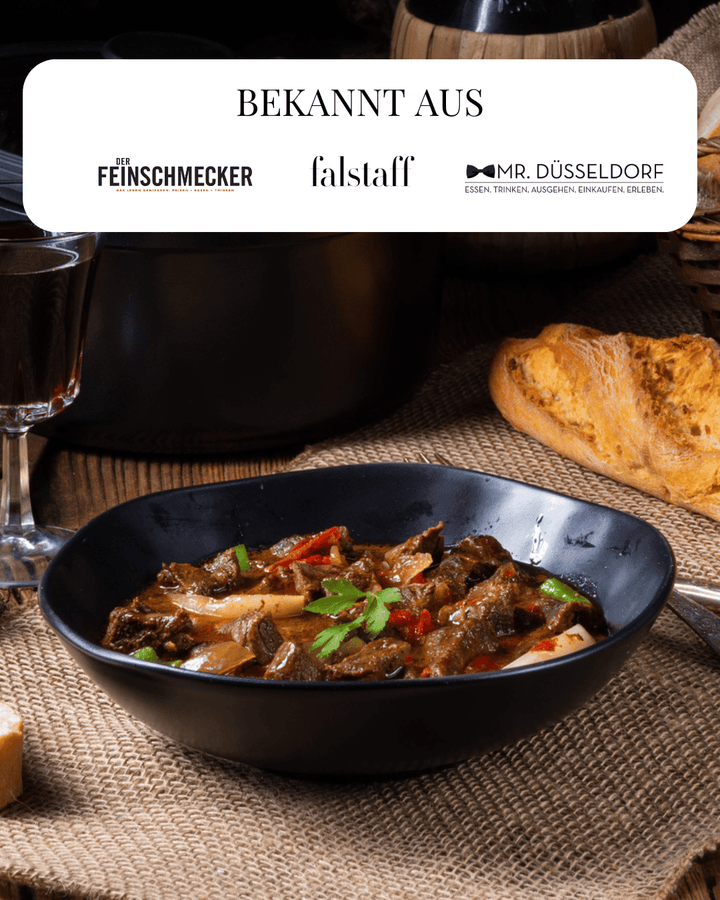 wagyu-goulash, Wagyu-Gulasch zubereiten