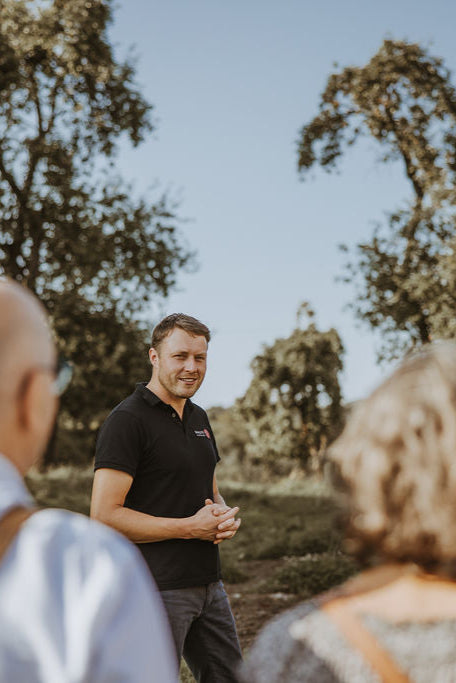 Ländliche Hofatmosphäre beim Wagyu Sauerland Tasting-Event