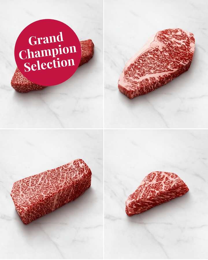 Grand Champion Selection, goldprämierte Steak Auswahl